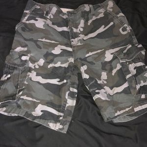 Faded glory camo shorts